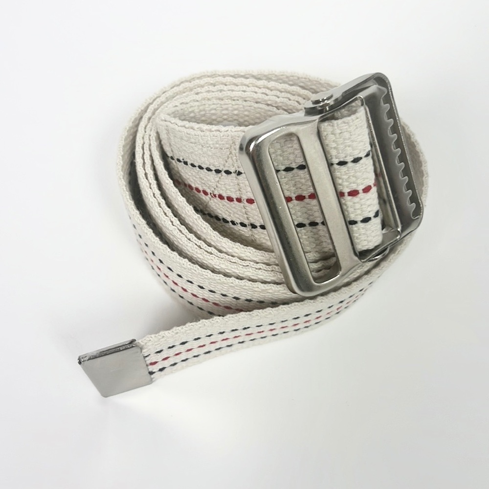 MEDLINE | ⛑️ Washable Cotton Metal Buckle Gait Belt